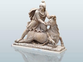 romain sacrifice sculptures britishmuseum londres 3d print model - Mito3D