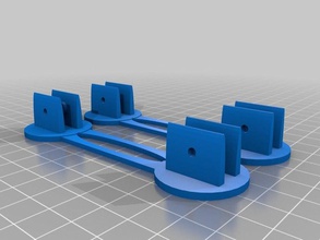 universale bobina di filamento a rulli viti m3& cuscinetti 3d la stampante accessori abs coaster titolare pla replicator 3d print model - Mito3D