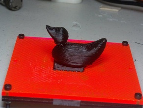 canard d'autres animal makeentry quack jouet jaune 3d print model - Mito3D