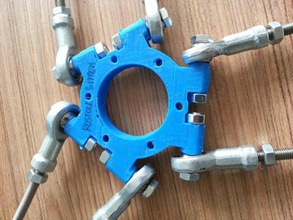 rosktock platform knuckle bearing way 3d printer parts rostock 3d print model - Mito3D