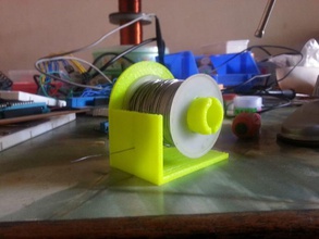 anpassbare lot-spool-Halter Teile customizer 3d print model - Mito3D