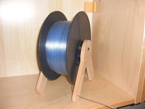 xnarons super cool filament spouleur d'autres 608 roulement mdf openscad 3d print model - Mito3D