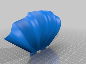 istiridye kabuğu kutusu kaplar clam 3d print model - Mito3D