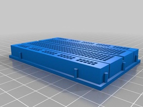 breadboard electrónica 3d print model - Mito3D