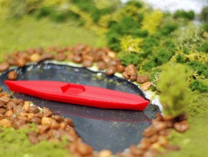 kayak other 3d ge airshow 3d print model - Mito3D