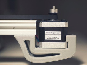 ordbot support du moteur 3d de l'imprimante pièces orbot ord bot la plaque l'axe des y 3d print model - Mito3D