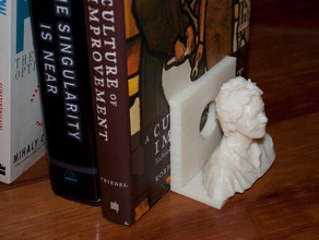 bookends busts other reading useful books model 3d print model - Mito3D