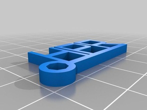 hpr keychains customized 3d print model - Mito3D