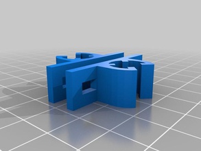 boltable pla bushings 3d printer parts openscad 3d print model - Mito3D