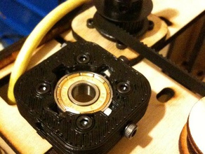 de verrouillage support roulement la cupcake d'autres 608 l'axe pince drop-in expérience mise à niveau partie oreiller montage z 3d print model - Mito3D
