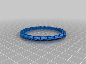 my customized morestretchlet bracelet again bracelets 3d print model - Mito3D
