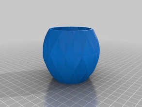 mi personalizados polígono jarrón personalizador decoración 3d print model - Mito3D