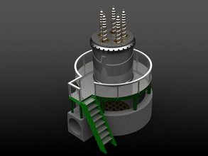 toy reactor mk 1 playsets 3d print model - Mito3D