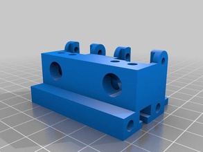 j-cabeça de casal estilo montagem uconduit 3d a impressora partes 3d print model - Mito3D