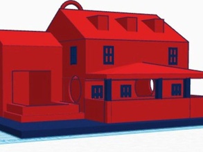 19 ° secolo casa degli uccelli gli edifici le strutture birdhouse 3d print model - Mito3D