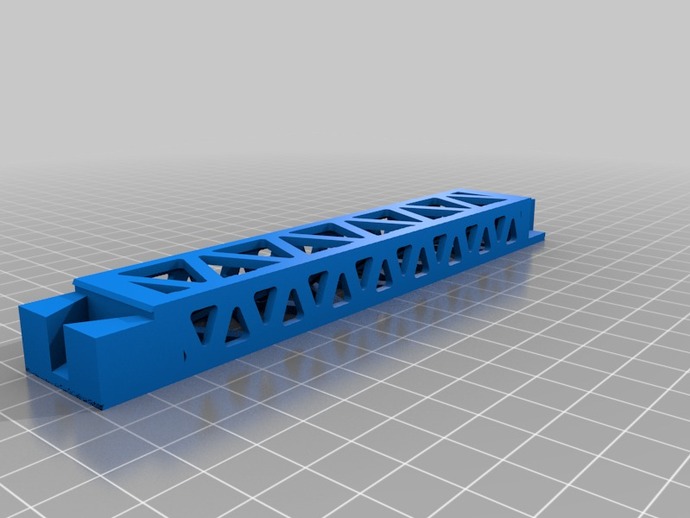 parametric interlocking truss segment other openscad 3D print model - Mito3D