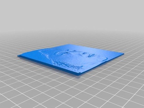 meine angepasste lithophane 2d Kunst 3d print model - Mito3D