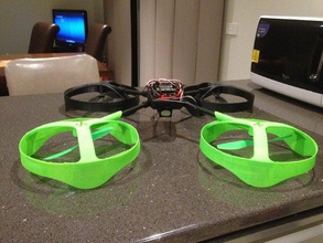 şık quadcopter rc araç quadrocopter 3d print model - Mito3D