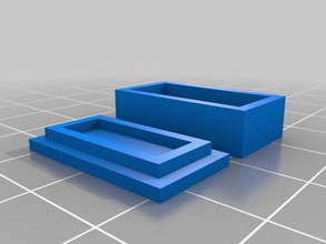 rechteckige Behälter Container 3d print model - Mito3D