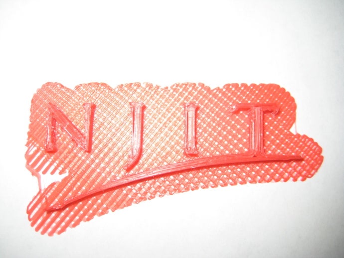 njit logo de new jersey, l'institut la technologie des signes logos 3D print model - Mito3D