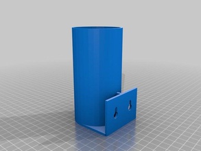 3oz bathroom cup dispenser hygiene 3d print model - Mito3D