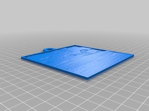 bliss 2d sanat özelleştirilmiş 3d print model - Mito3D