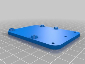 kossel mini rampalar mega tutucu 3d yazıcı parçaları 3d print model - Mito3D
