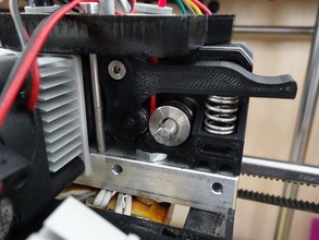 réplicateur de double extrudeuse corrigé en fonction rep2 fixer le collecteur remailler correctif 3d l'imprimante pièces 3d print model - Mito3D