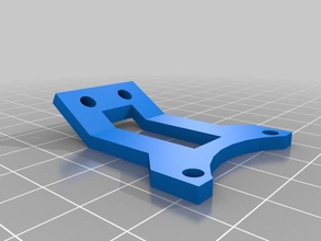 portabee extruder cooling fan frame 3d printer parts 3d print model - Mito3D