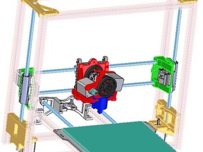 lulzbot taz 12mm di viaggio supplementari mod 3d la stampante parti 3d print model - Mito3D