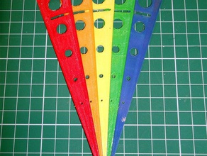 traditional fan last summer other 120mmsec color colour filament mendel multicolour pla prusa testing experiment reprap 3d print model - Mito3D