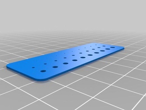 my customized hole column test print 1 3d printing tests 3d print model - Mito3D