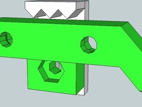 openx prusa belt clamp andere die Beförderung mendel reprap Achse 3d print model - Mito3D