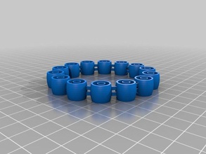 mon personnalisée à l'aise flexy jingly bracelet bracelets 3d print model - Mito3D