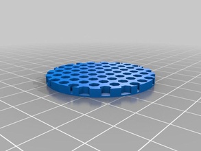 circular honeycomb biology customized 3d print model - Mito3D
