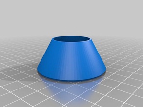 mon personnalisés lampe de poche en forme cône sport à l'extérieur 3d print model - Mito3D