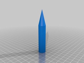 con punta de plástico nerf dart vehículos personalizado 3d print model - Mito3D