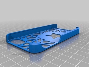 iphone starfish stencil case accessories customized 3d print model - Mito3D