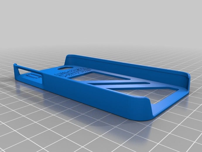 caso di iphone 4 mobile 3D print model - Mito3D