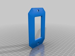 light switch plate household 3d print model - Mito3D