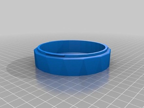 blueberry bayonet container base containers customized 3d print model - Mito3D