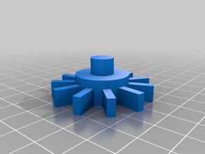 stackable gears humdinger construction toys parametric 3d print model - Mito3D