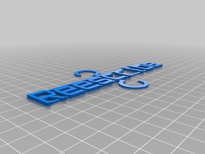 reescribe organizzazione personalizzato 3d print model - Mito3D