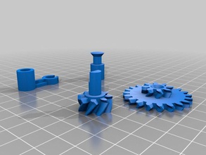 4 piezas de caja música mecánica los juguetes personalizado 3d print model - Mito3D