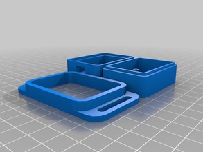combined object printing plate alexs wimu strap holder other openscad 3d print model - Mito3D