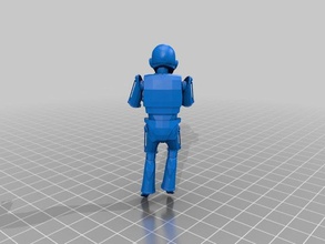 mon personnalisés posable skinable de la figurine sculptures 3d print model - Mito3D