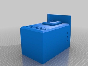 oriental blue bird house ao ar livre jardim personalizado 3d print model - Mito3D