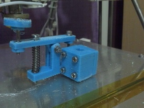 impresso nal de curso e ajuste dealtura prusa 3d a impressora partes 3d print model - Mito3D