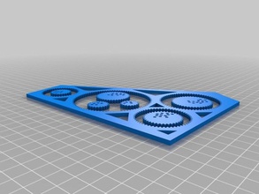 3d printable spirograph toy toys games drawing math spiral 3d print model - Mito3D