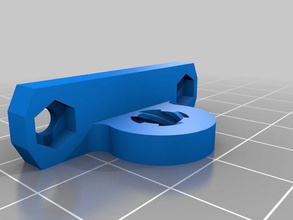 tuerca lineal del motor de escalonamiento 3d la impresora partes Impresora mudanza prueba pla reprap 3d print model - Mito3D